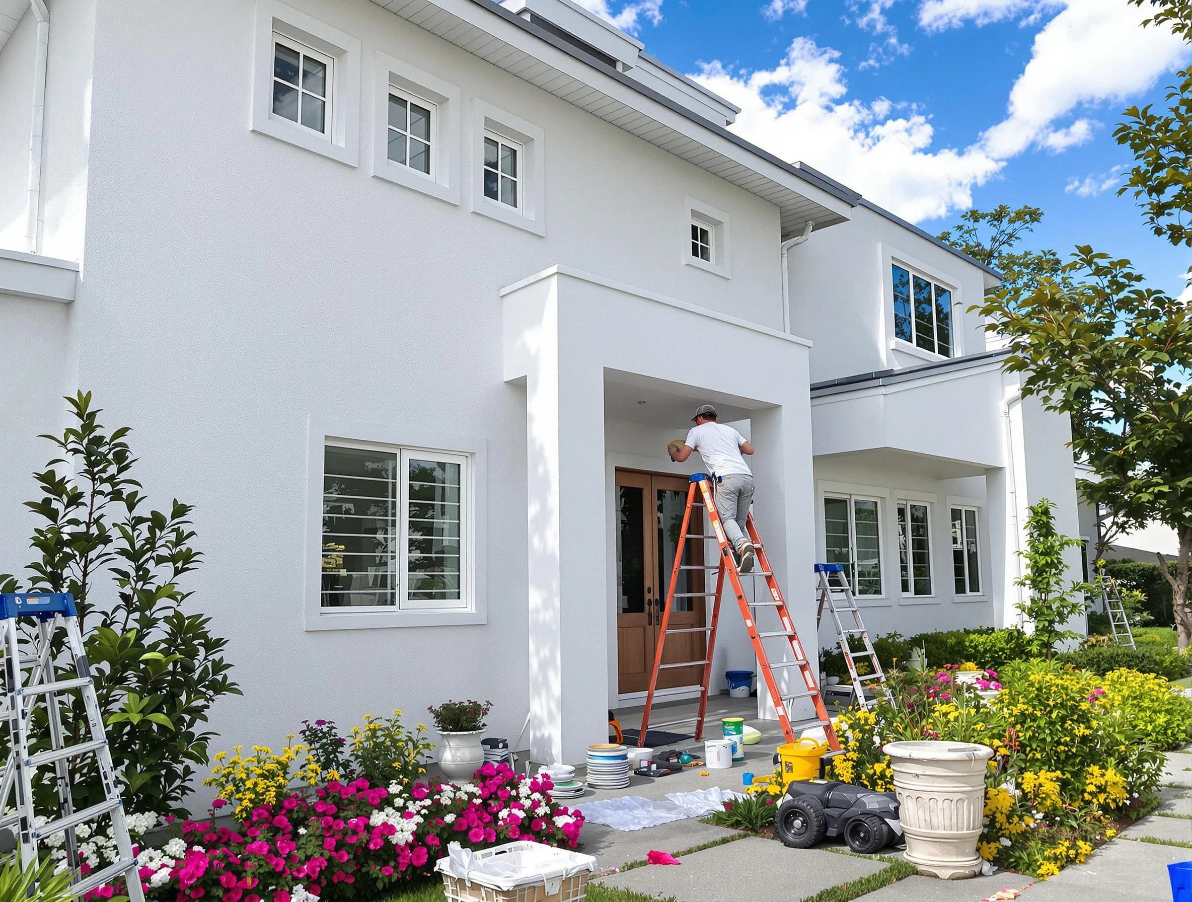 Willoughby House Painters team delivering a fresh exterior coat in Willoughby, OH