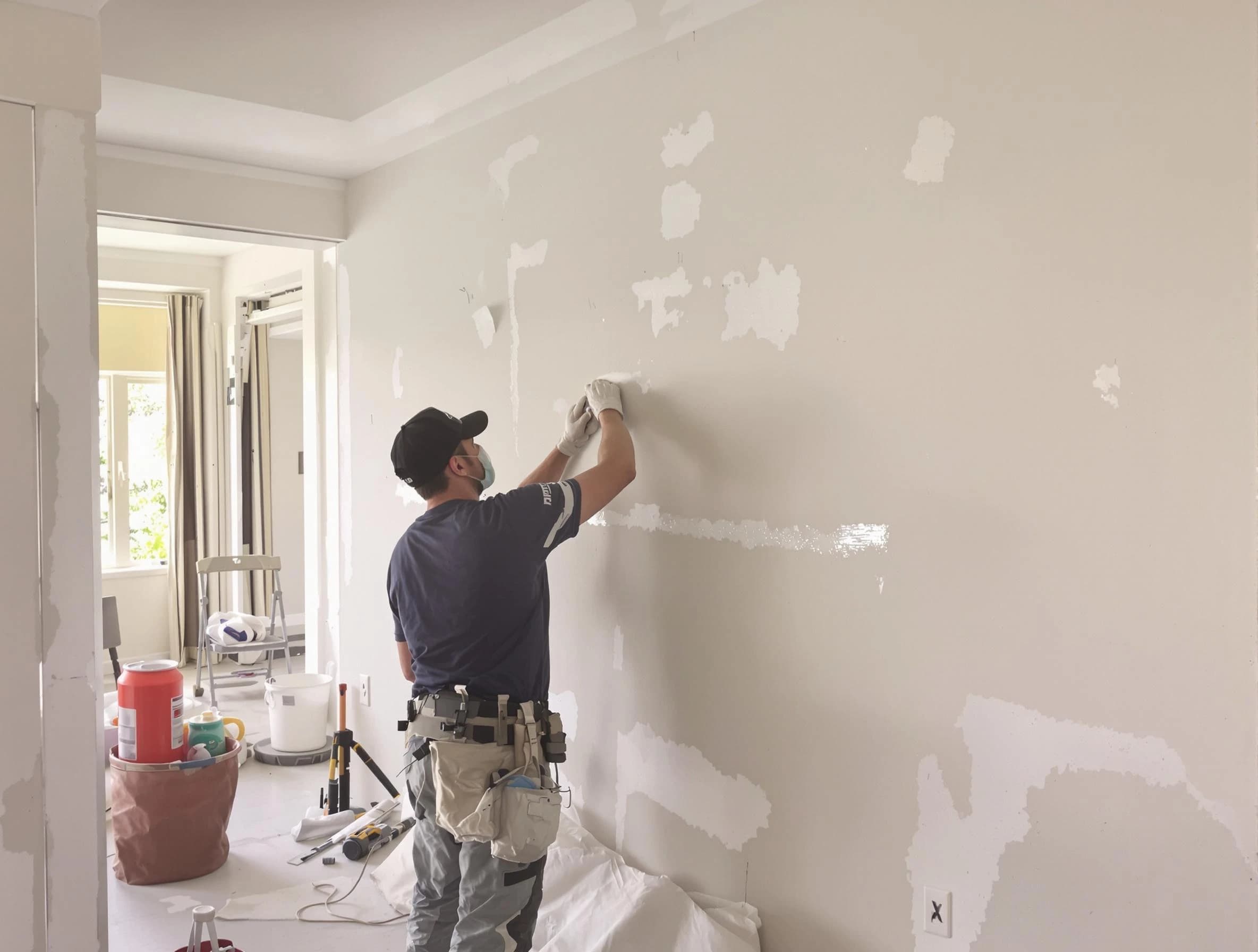 Taping and mudding service by Willoughby House Painters in Willoughby